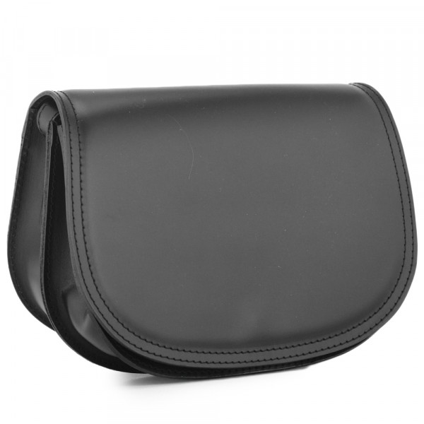 Женская кожаная сумка "Аргентина" (черный). фото 1