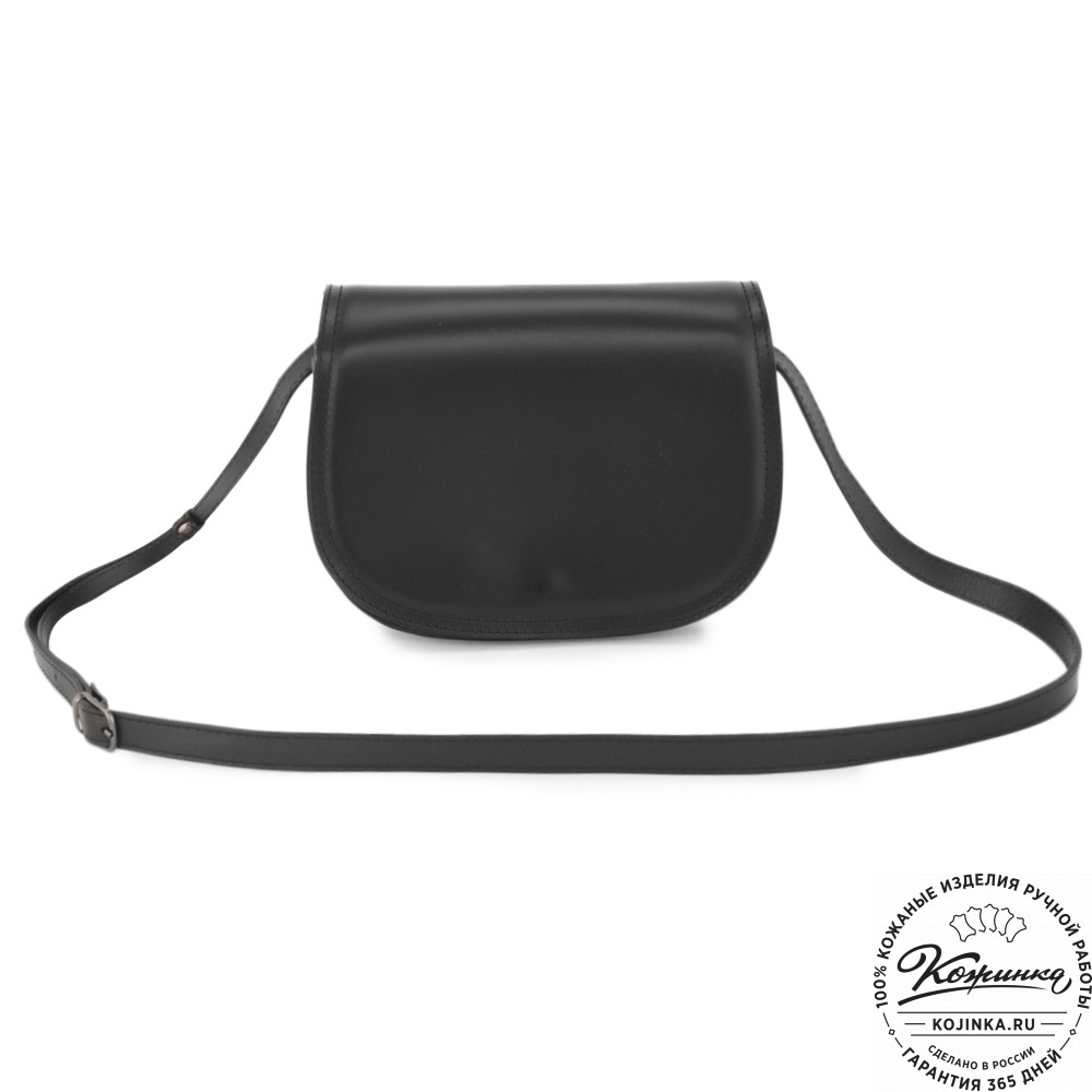 Женская кожаная сумка "Аргентина" (черный)