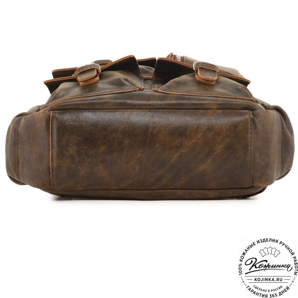 Кожаный рюкзак "Вассерман" (коричневая наппа)