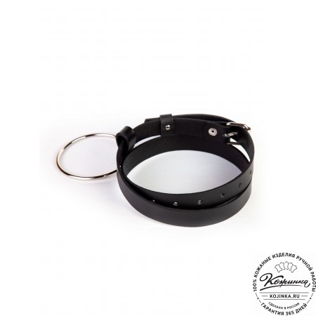 Кожаный пояс Nexy (чёрный)