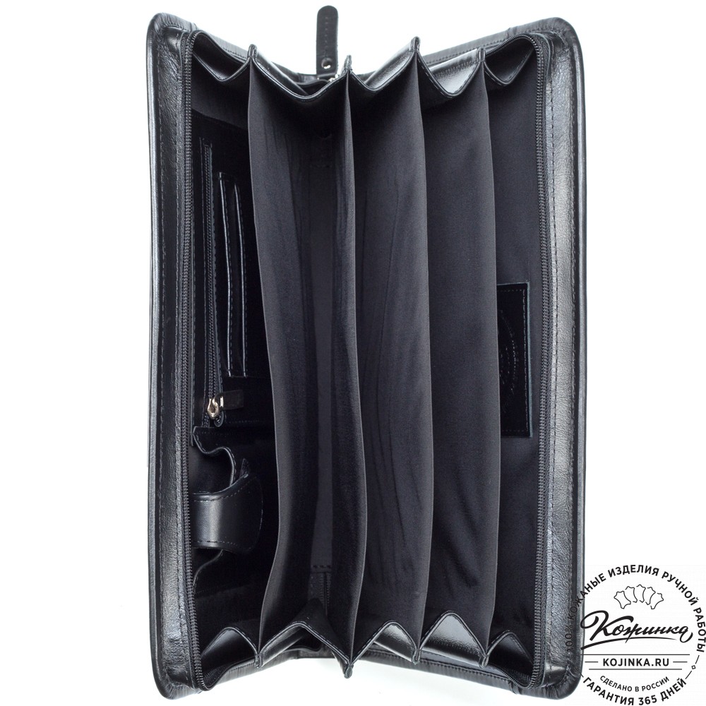 Папка для документов "Джаспер" (чёрная)