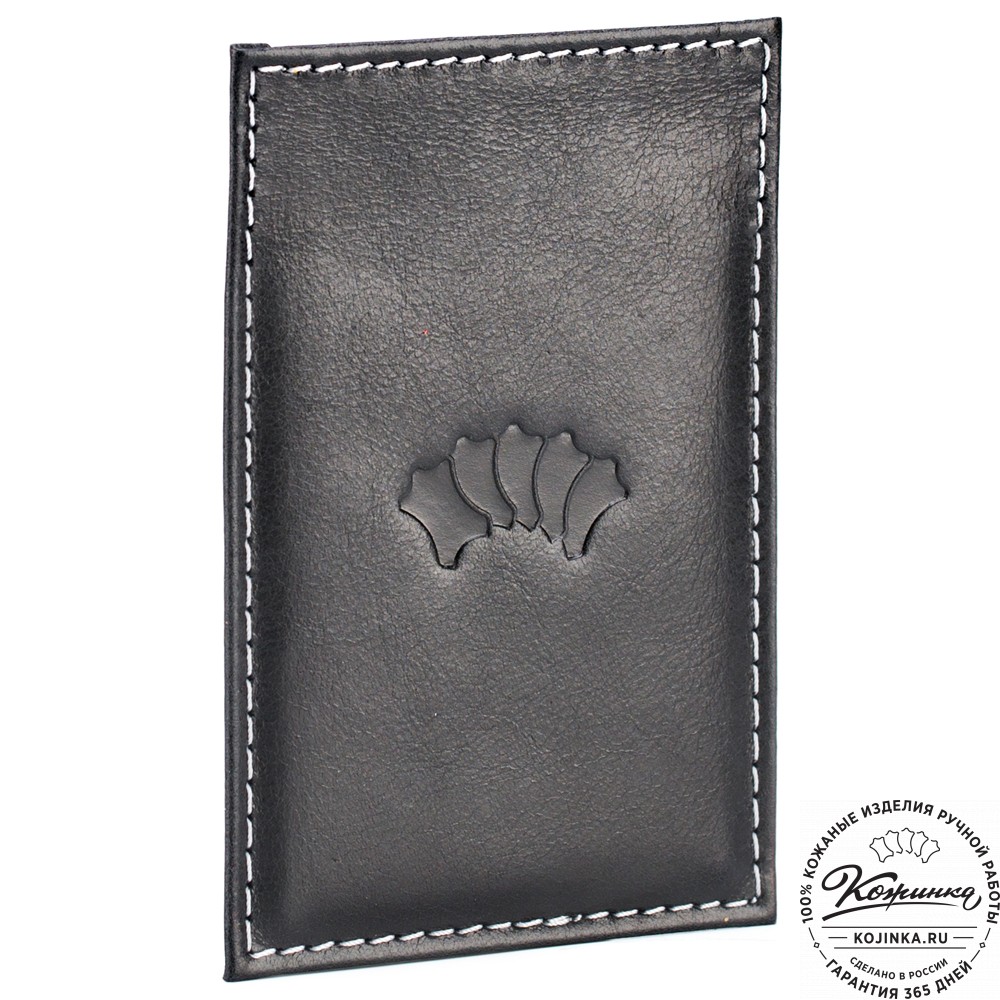 Футляр для карт "Корсика" (черный) 