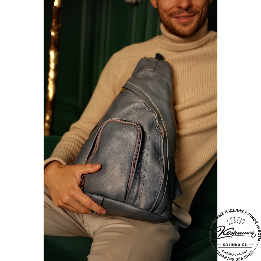 Кожаный рюкзак "Фобос" (орех)