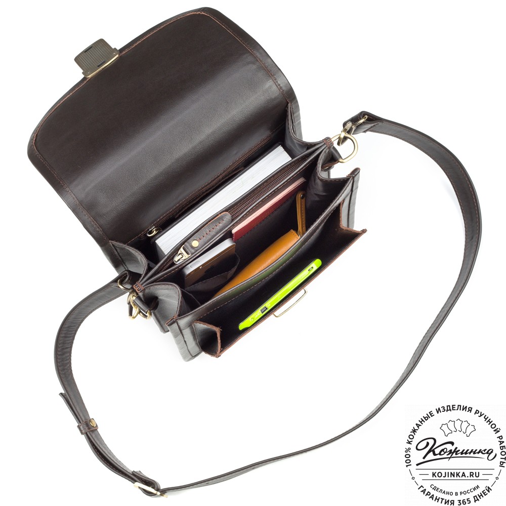 Кожаный планшет "Куба" (коричневый) 