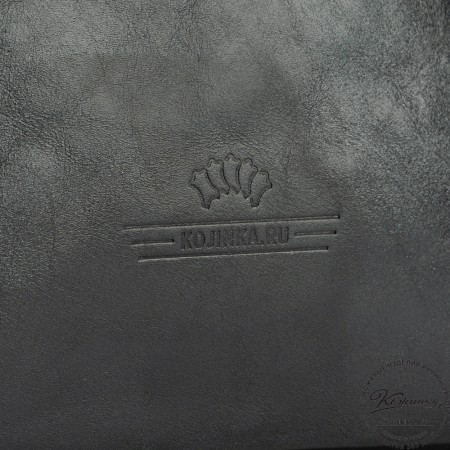 Кожаный рюкзак "Артемида" (чёрный)