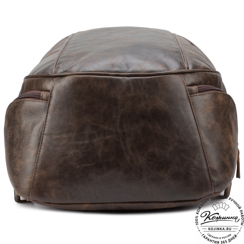Кожаный рюкзак "Ланселот" (коричневая наппа)