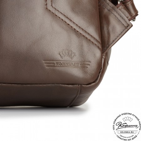 Кожаный рюкзак "Теодор" (коричневый)