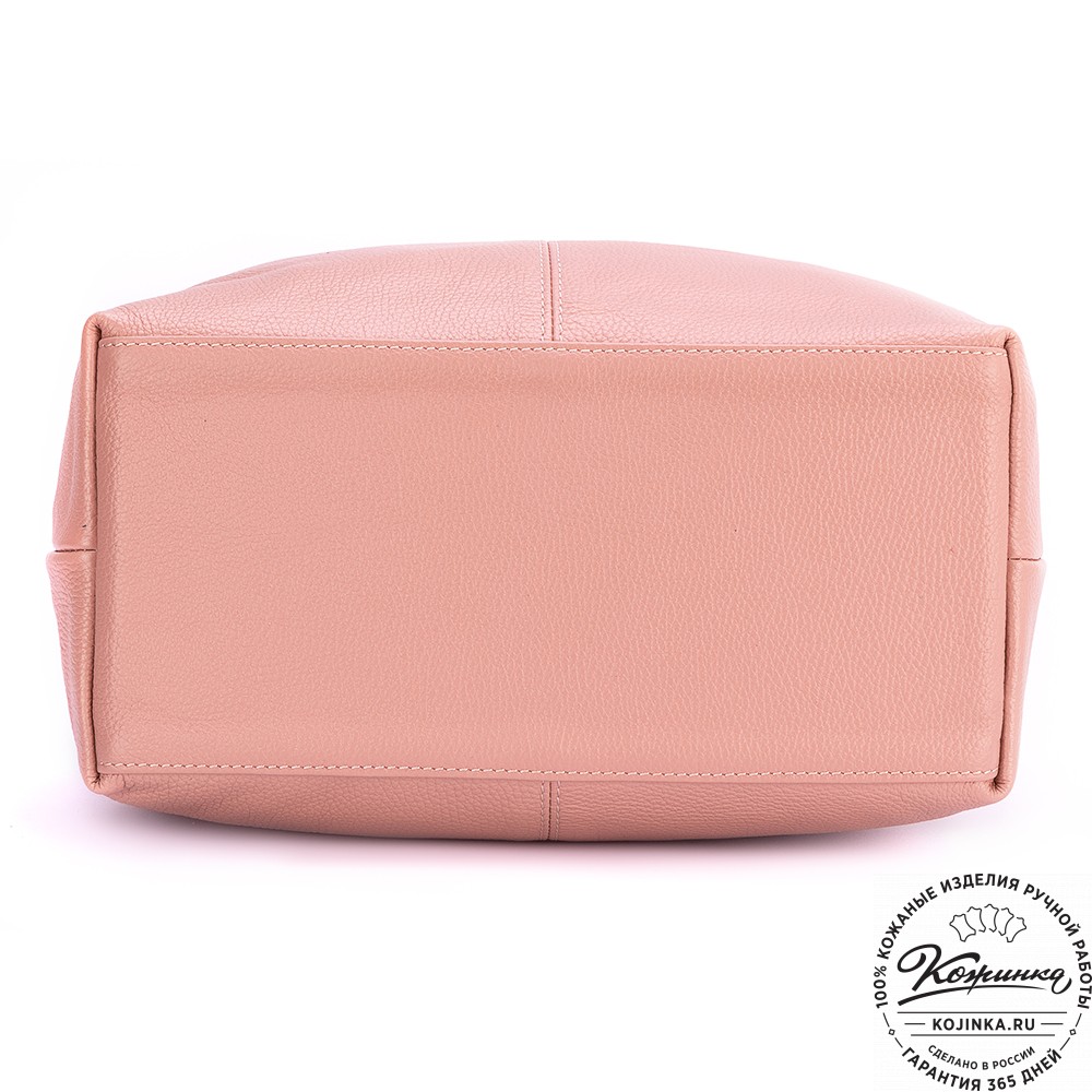 Женская кожаная сумка "Энни New" (роза) 