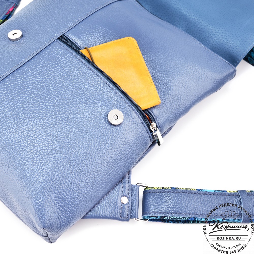 Кожаный рюкзак "Голландия New" (джинс)