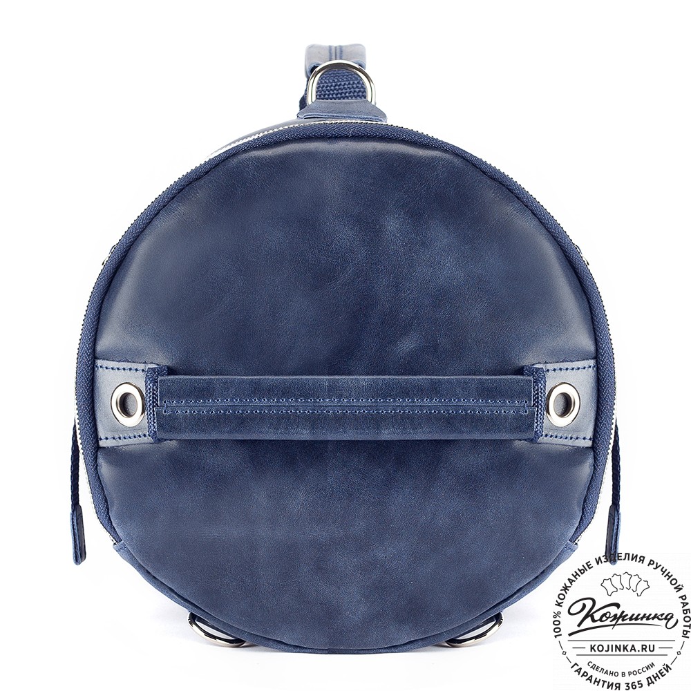 Кожаная сумка-трансформер "Скаут" (синий антик)