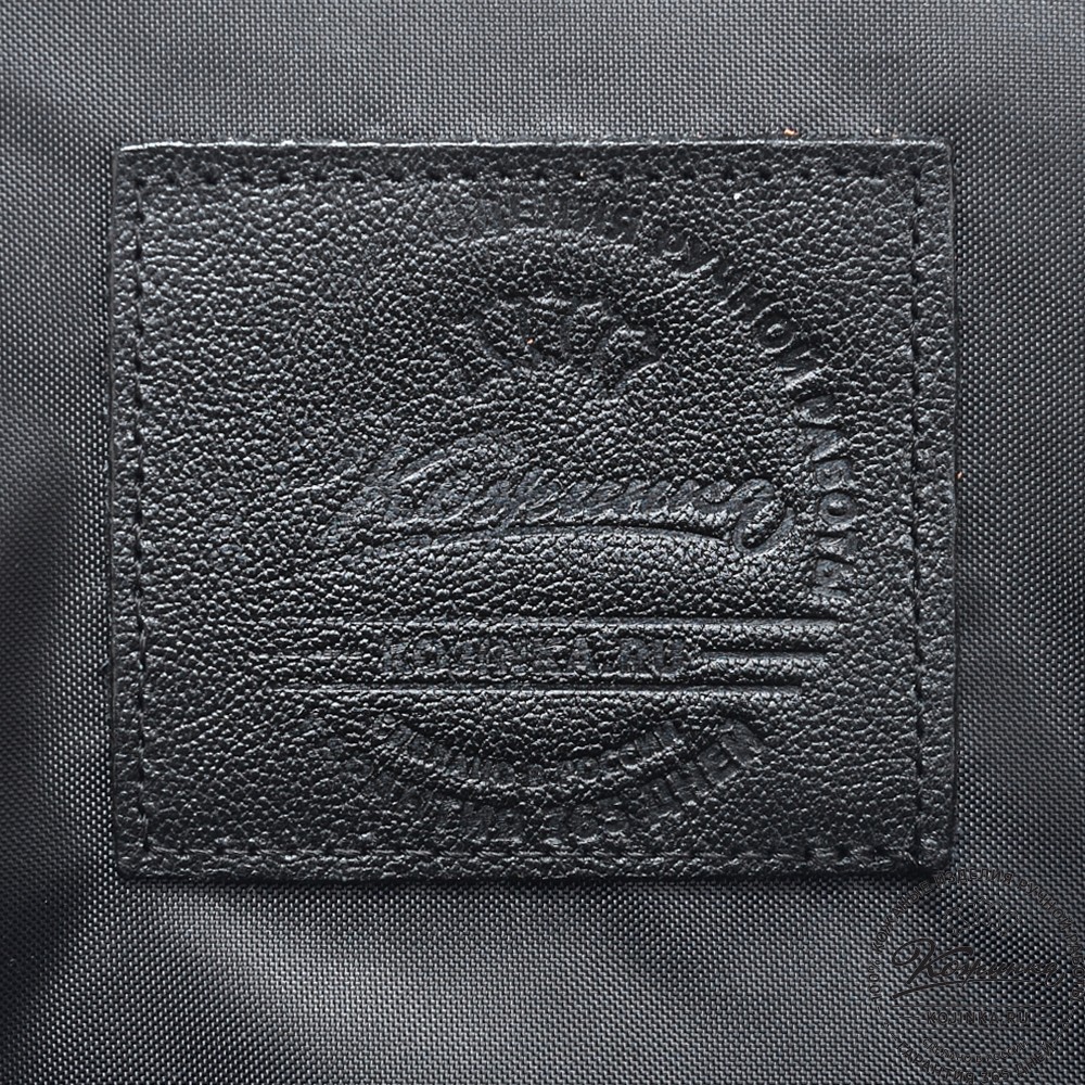 Кожаный рюкзак "Ланселот" (чёрный)