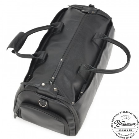 Кожаная сумка-портплед "Титан" (черный)