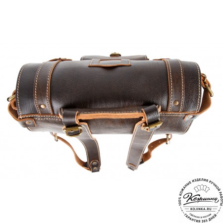Кожаный ранец "Максимус 3" (коричневый эксклюзив)