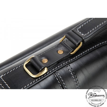 Кожаный портфель "Юрист"  (черный)